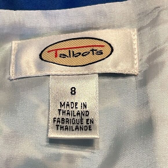 Talbots dress sleeveless floral 8 - Picture 6 of 8